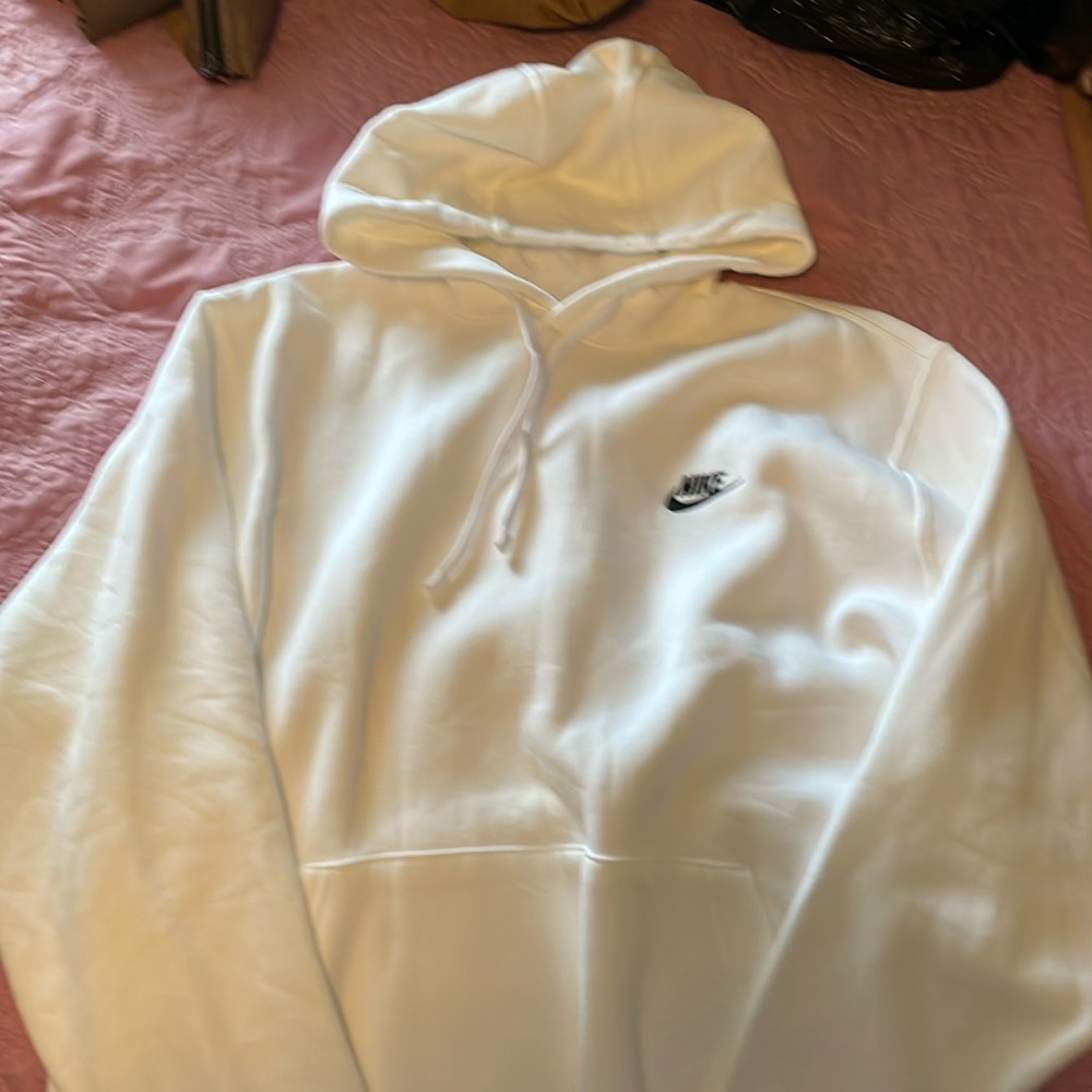 White Nike Hoodie XL